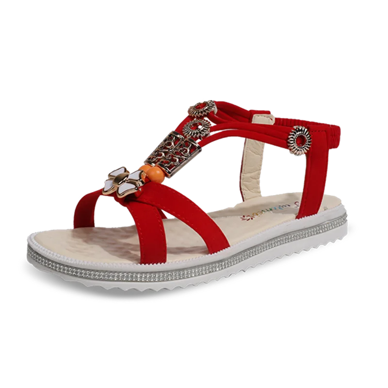 

Women New Brand Sandals Home Non-slip 2021 Lady Flat Slippers Plastic Female Girls Cool Garden Shoes Hot Sale Footwear Cheap