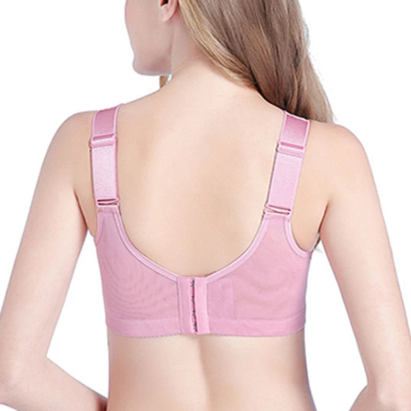 Комфортный беспроводной бюстгальтер с глубоким вырезом нижнее белье широкими