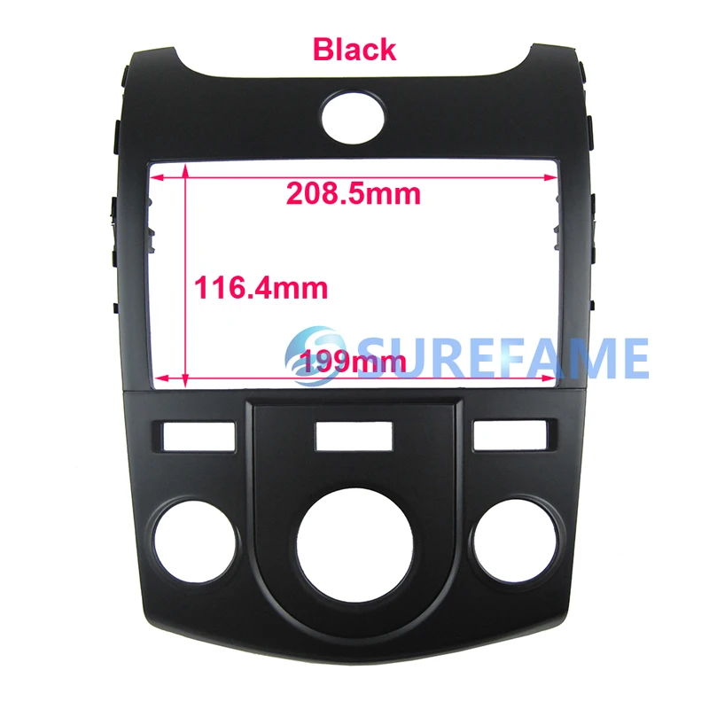 Автомобильный комплект для Киа Форте Cerato ручной Aircon 2009-2012 стерео CD панель GPS