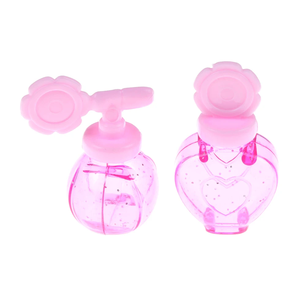 Perfume Makeup Water Bottles Brushes Eye Shadow Box Shopping Cart Set For Dolls 1Set Girls Cosmetics Toys | Игрушки и хобби