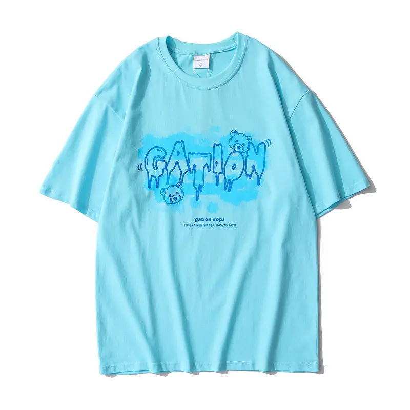 

Summer new loose short sleeve T-shirt for female lovers