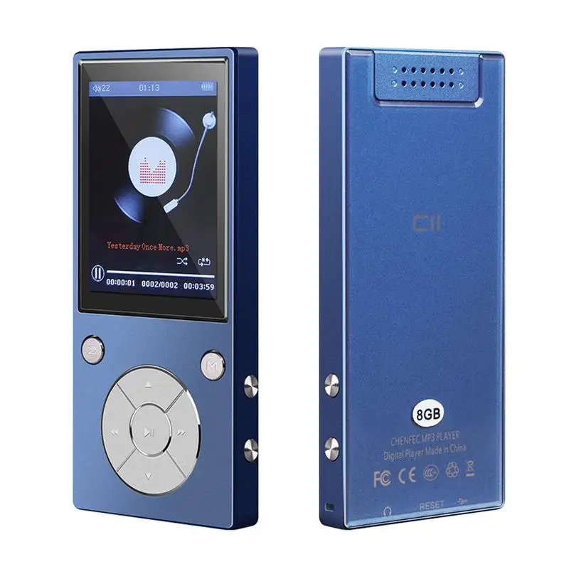 Музыкальный плеер ruizu c11 bluetooth MP3 8 ГБ 16 32 встроенный динамик металлический TFT экран