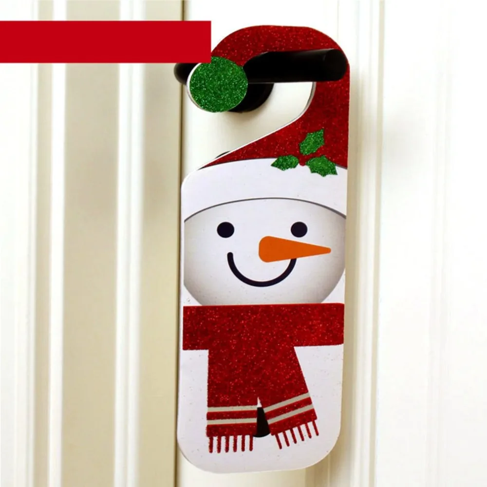 Рождественское украшение пенопластовый снеговик колокольчик Санта Клаус