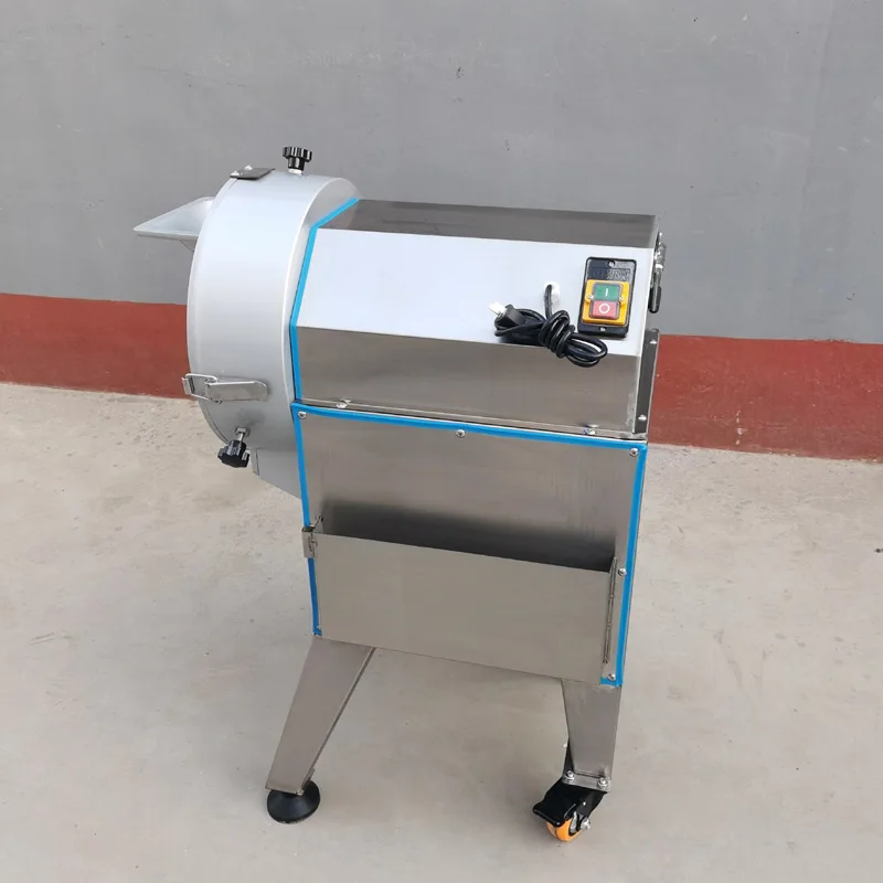 

HBLD Automatic Vegetable Cutting Machine Electric Potato Onion Carrot Ginger Slicer Commercial Shredder Multifunction Cutter