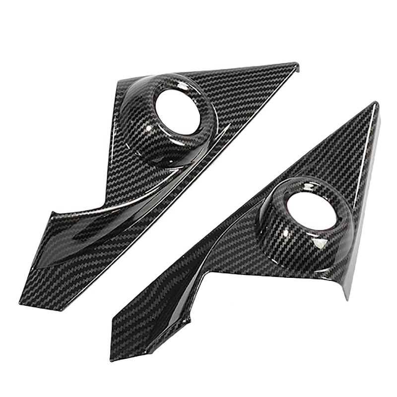 

For Honda Civic 2016-2019 Inner a Pillar Door Stereo Speaker Cover Trim Ring Garnish Molding Car Sticker Accessories