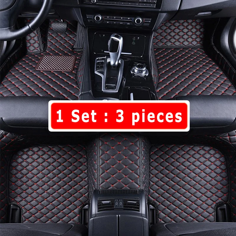 

For Hyundai Solaris Accent Verna 2020 2019 2018 2017 Car Floor Mats Styling Custom Leather Carpets Interior Accessories Protect