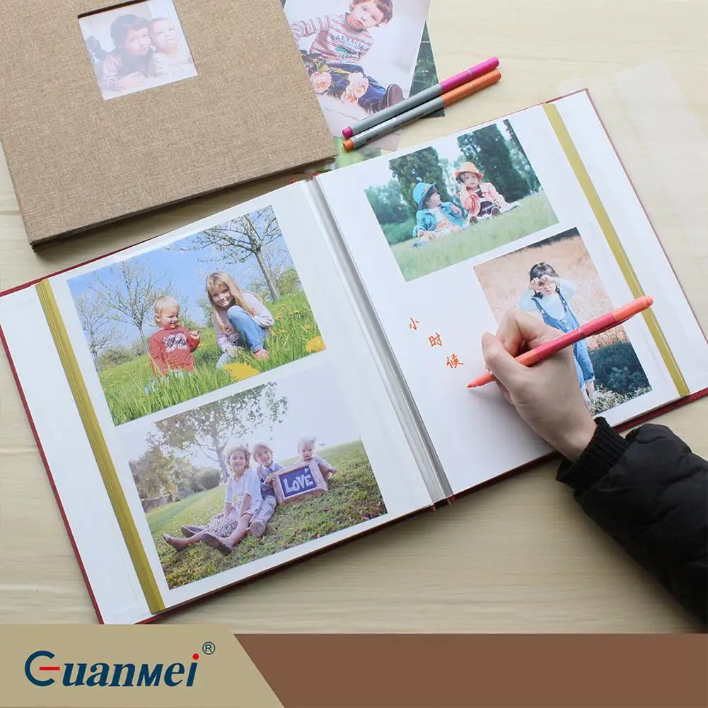 10 дюймов DIY ретро фотоальбом для памятного украшения | Дом и сад
