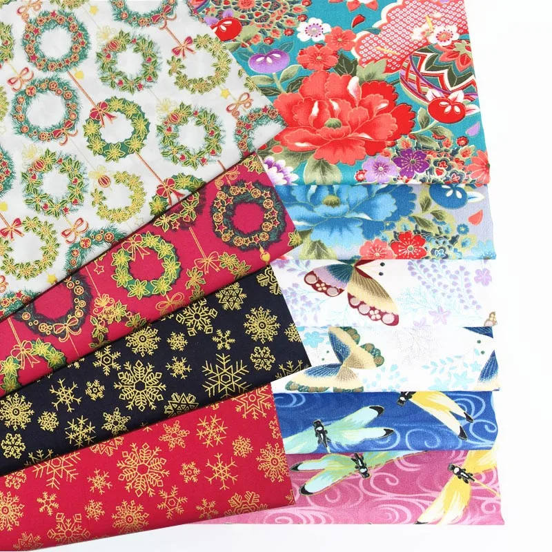 100% хлопчатобумажная ткань саржевого переплетения Бронзированная