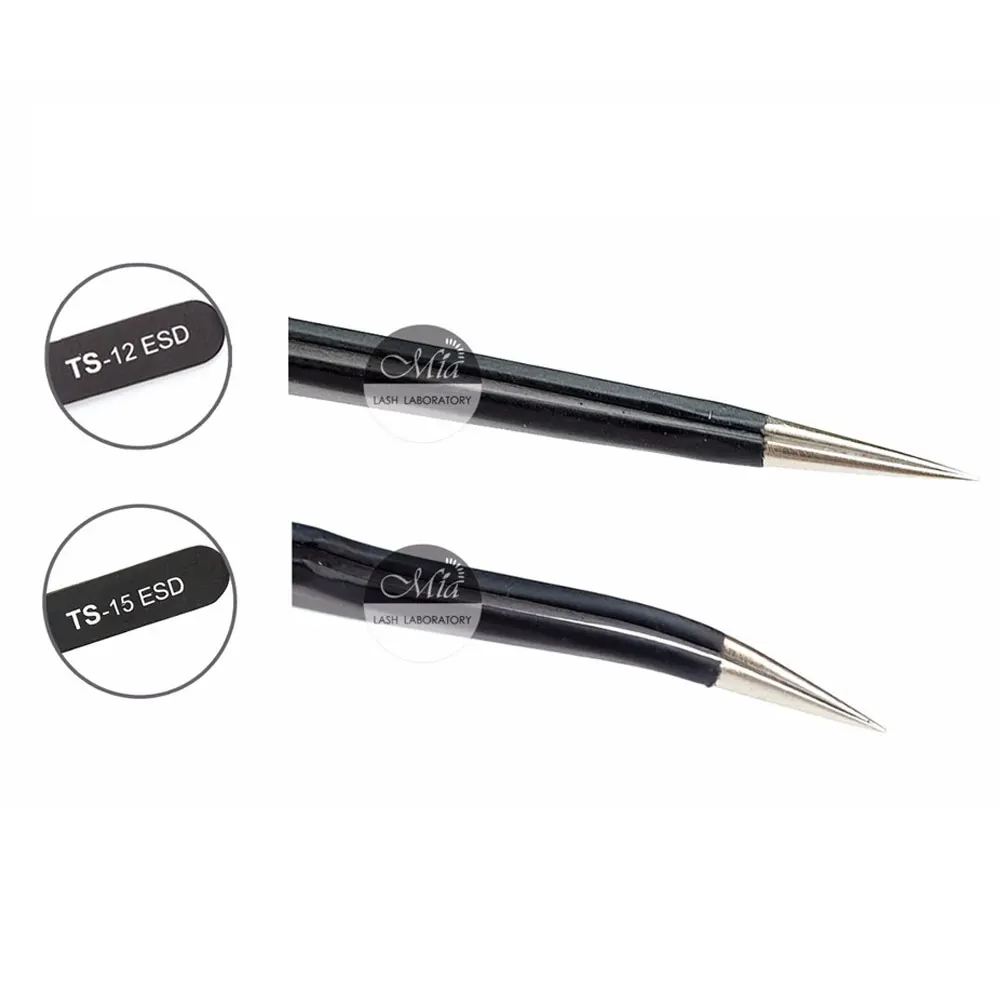 

5pcs Multipurpose Tools Make Up Home Portable Durable Straight Curved Handheld Stainless Steel Anti-static Tweezer