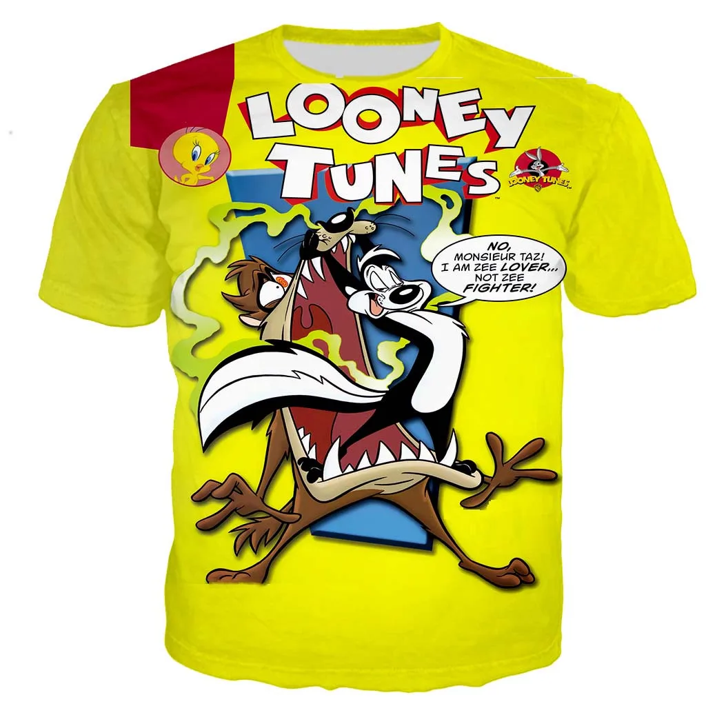 Футболка для мужчин и женщин с 3D аниме Повседневная Уличная одежда в стиле