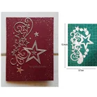 Пресс-форма для резки металла, кружевная полоска в форме сердца, декоративные штампы для скрапбукинга, бумажного ремесла, ножа, формы, трафареты