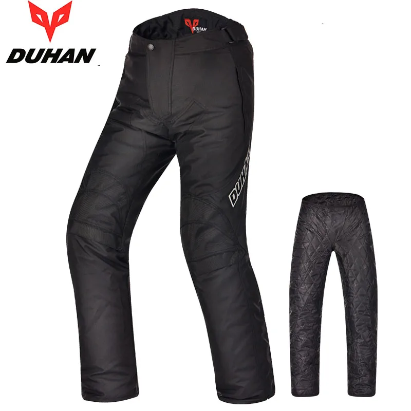 Мужские ветрозащитные брюки DUHAN мотоциклетные для мотокросса прямые из ткани