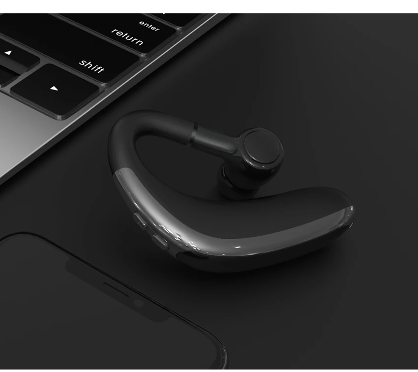 H500 Спортивная Беспроводная bluetooth-гарнитура 5,0 Hi-Fi стерео большая емкость батареи долгое время ожидания бизнес гарнитура игровые наушники
