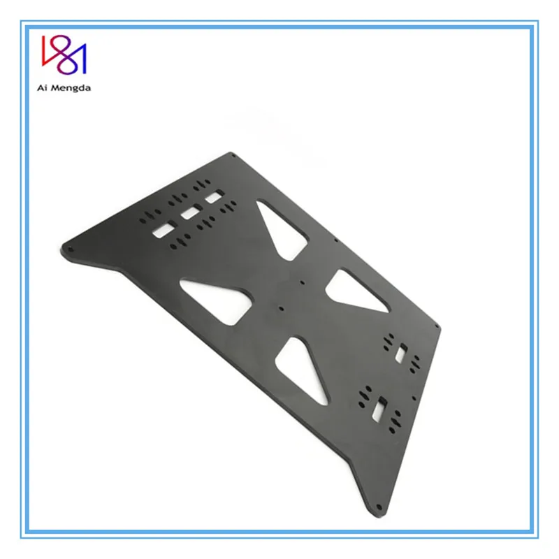 black aluminum y carriage anodized plate upgrade v2 hot bed support plate for prusa i3 reprap diy 3d printer parts free global shipping