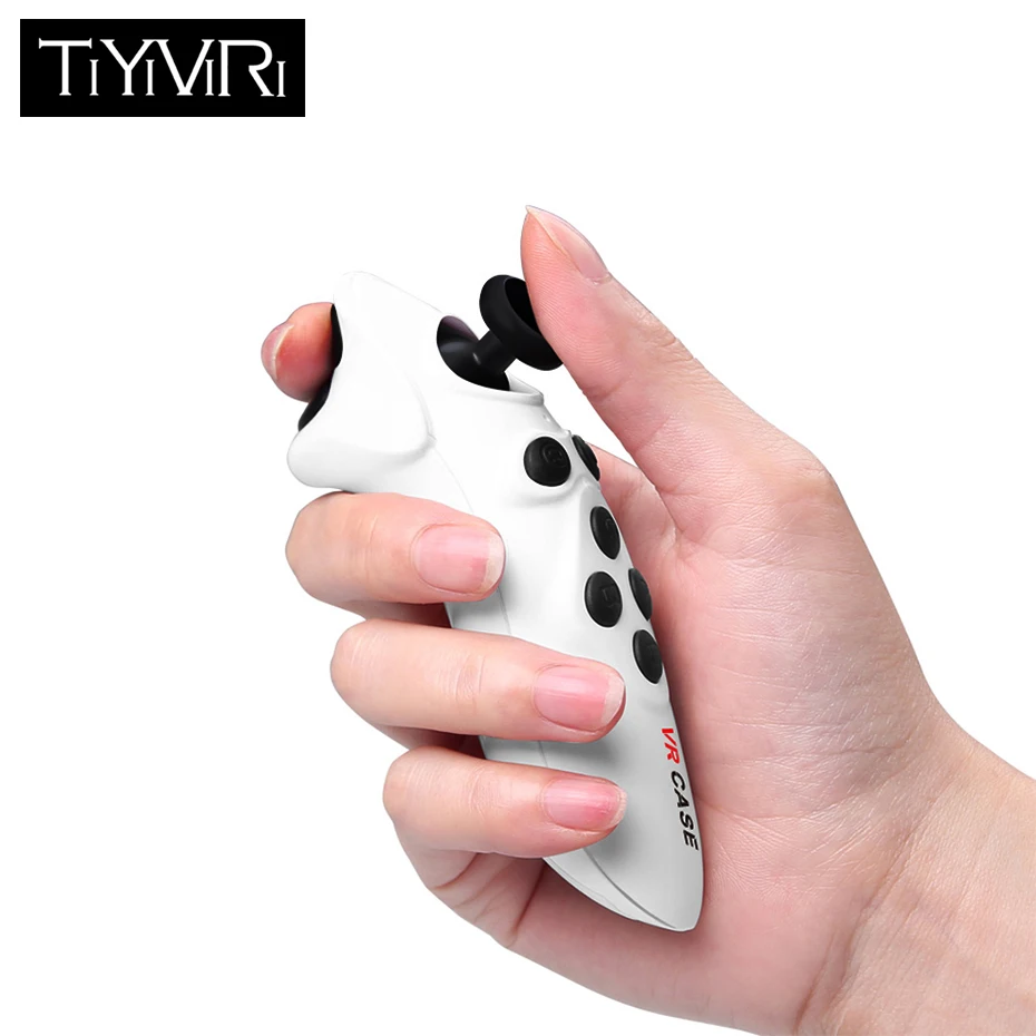 TiYiViRi Mini Wireless Bluetooth Game Controller Joystick Gaming Gamepad vr for Android / iOS Moblie Smart Phone iPhone new | Электроника