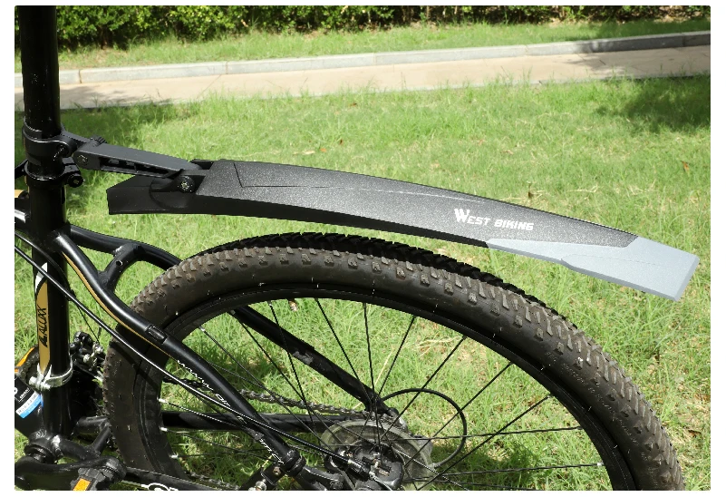 

WEST BIKING 1Pair Mountain Bicycle Fender Quick Release Front Rear Cycling Fender Wings Mud Guard Bike Accessories Bike Fender