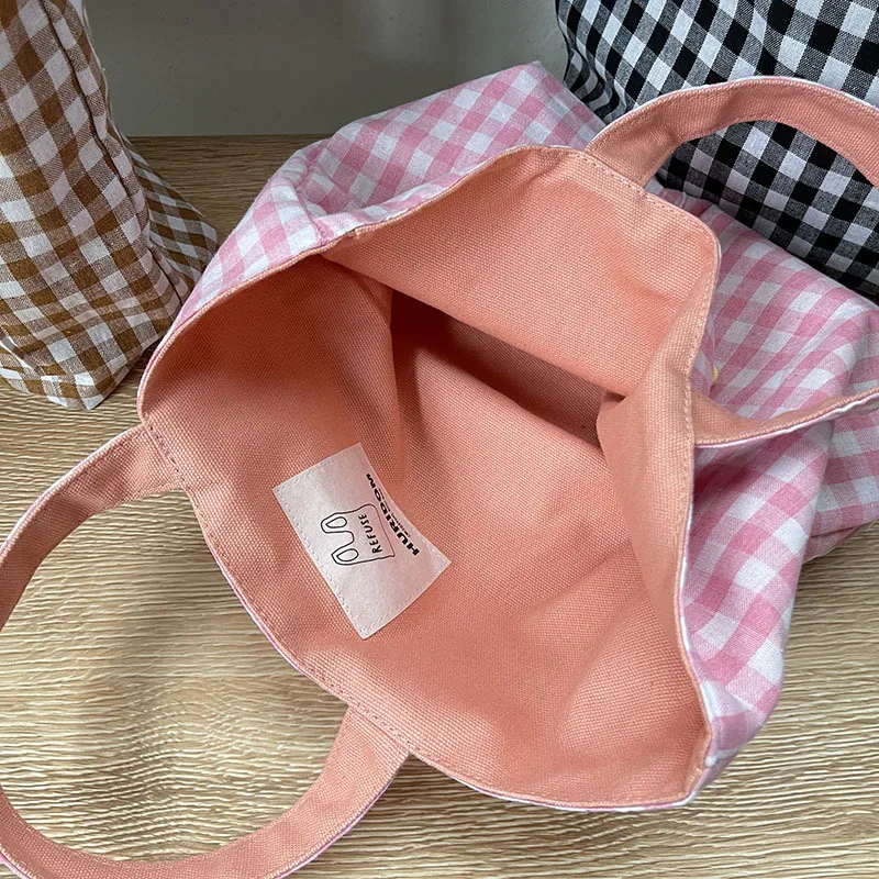 Портативная обеденная сумка в Корейском стиле двухсторонняя удобная маленькая