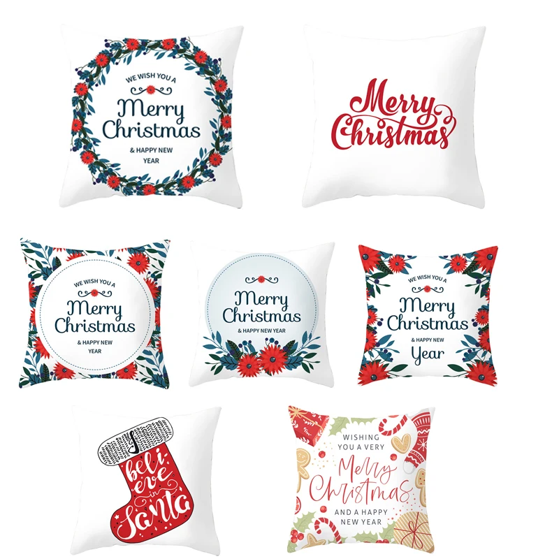 Санта Клаус Колокольчик для елки наволочка семейная привязанность диван