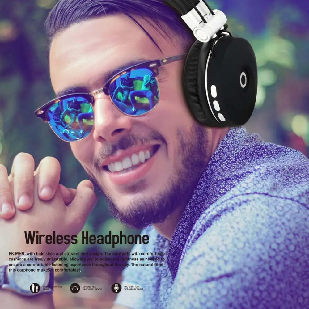 Bluetooth-гарнитура MH9 высокого качества игровая стереогарнитура с микрофоном