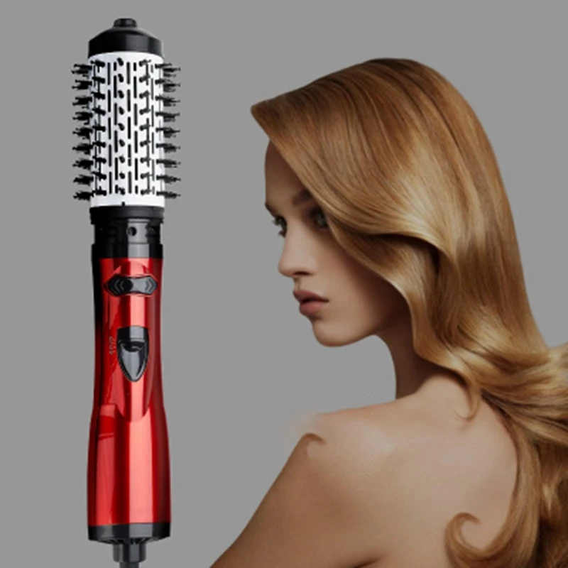 

Hair Dryer Comb Hot Air Brush Hair Curler Iron Hair Straightener Auto Rotation Volumizer Hairbrush Curling Wand