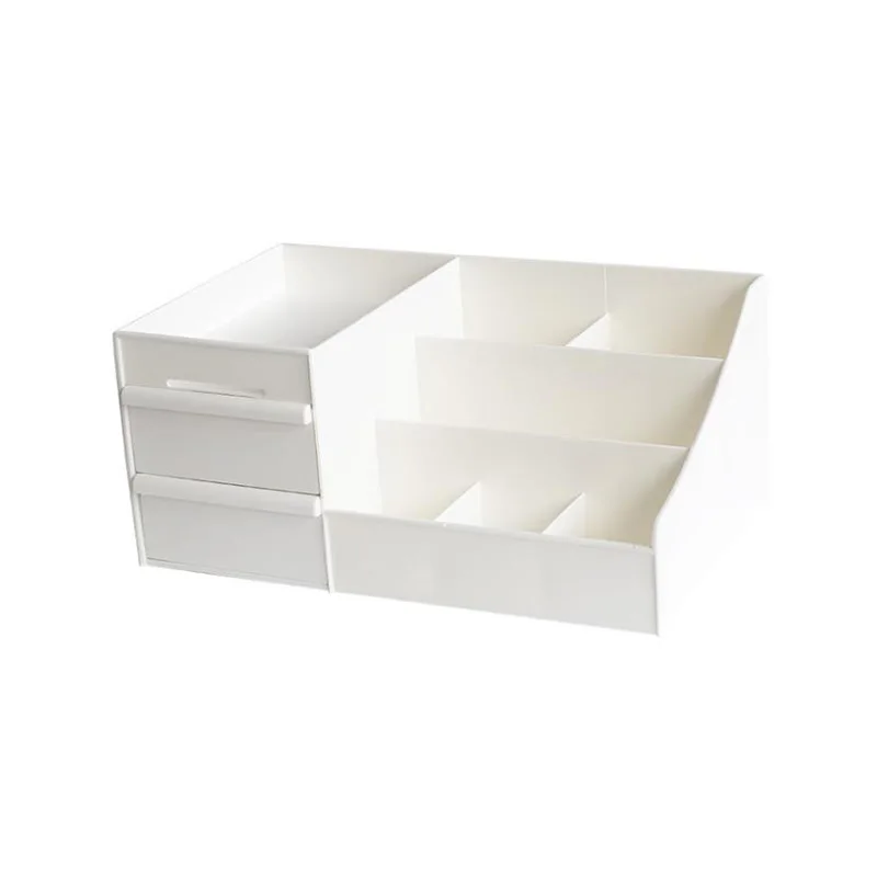 Многослойная пластиковая коробка для хранения косметики ящик органайзер