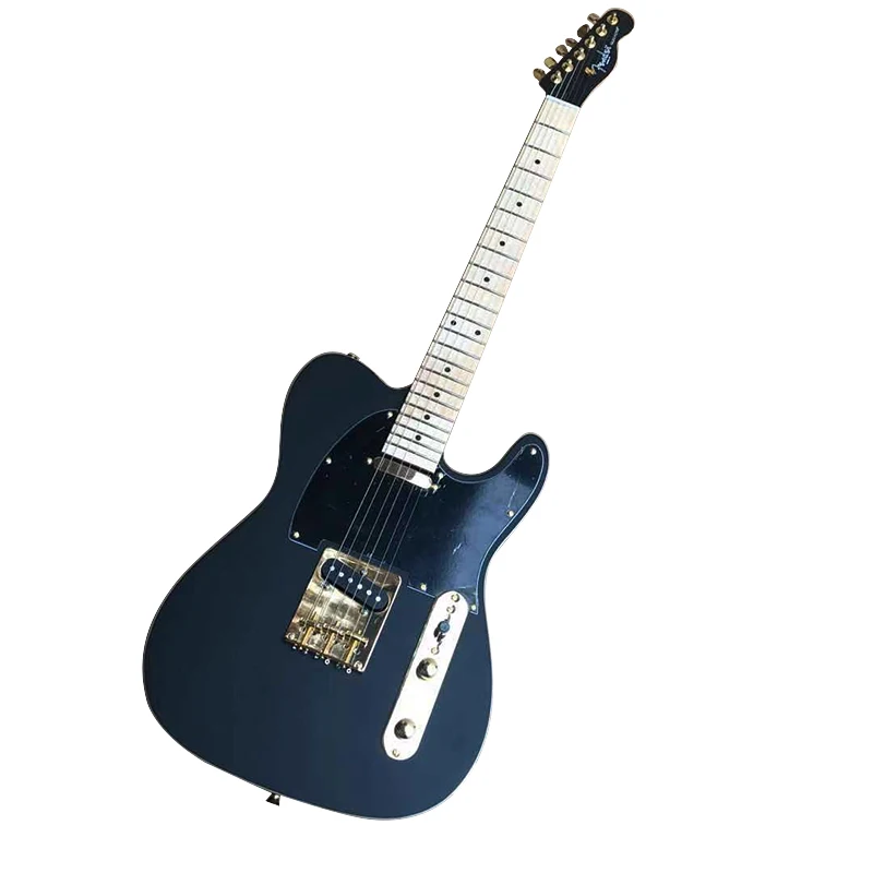 Брендовая матовая гитара золотые аксессуары цельная древесина Lele tone Бесплатная