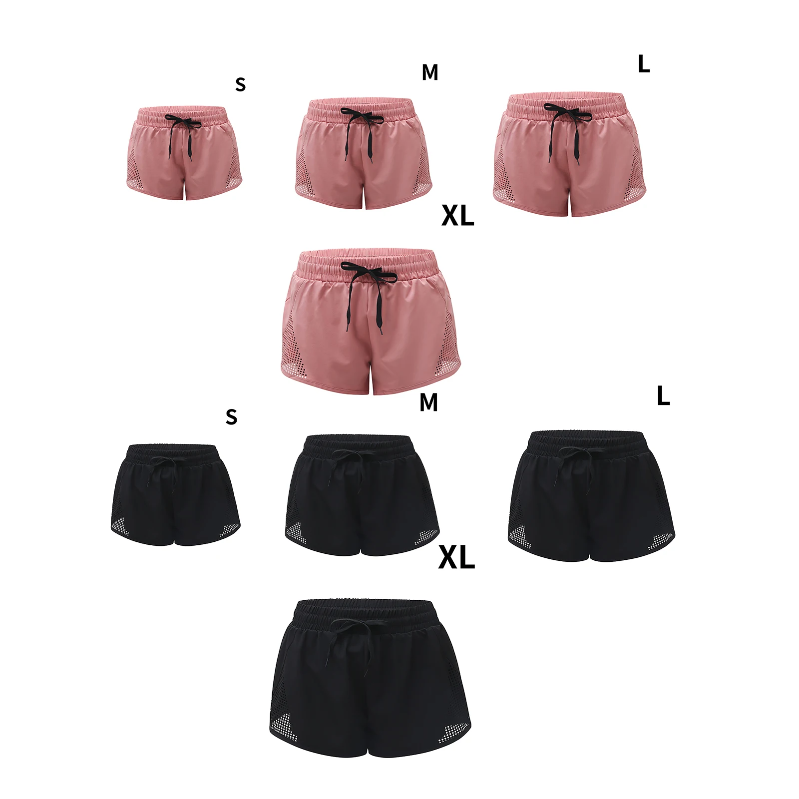 

Summer Running Shorts Women 2 In 1 Marathon Quick Dry Shorts Anti-Peep Gym Loose Sport Shorts Breathable Yoga Shorts Exercise