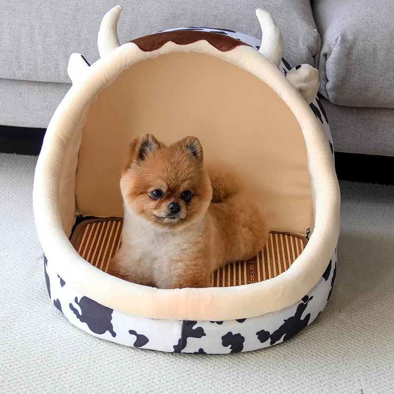 Лежанка для питомцев домик собак питомник щенков кошачьих туалетов кровать дома