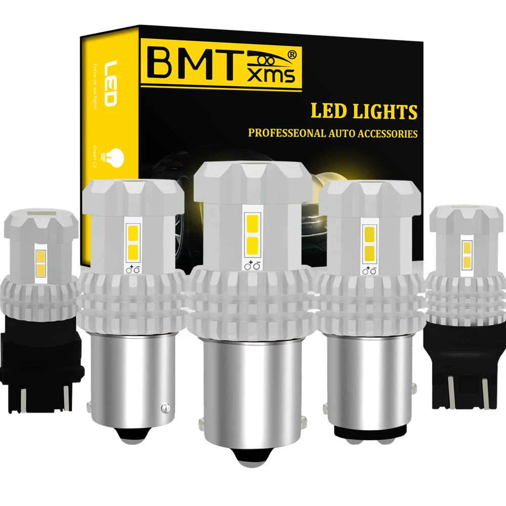 BMT Canbus W21/5W W21W P21W PY21W светодиоды led светодиодные лед лампы для авто 1156 1157 BA15S LED BAU15S