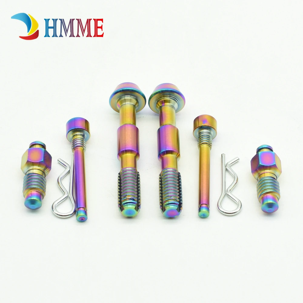 Титановые болты масляного тормоза для SHIMANO XTR M8000/9000/9020 Avid DIY Золото и многоцветный