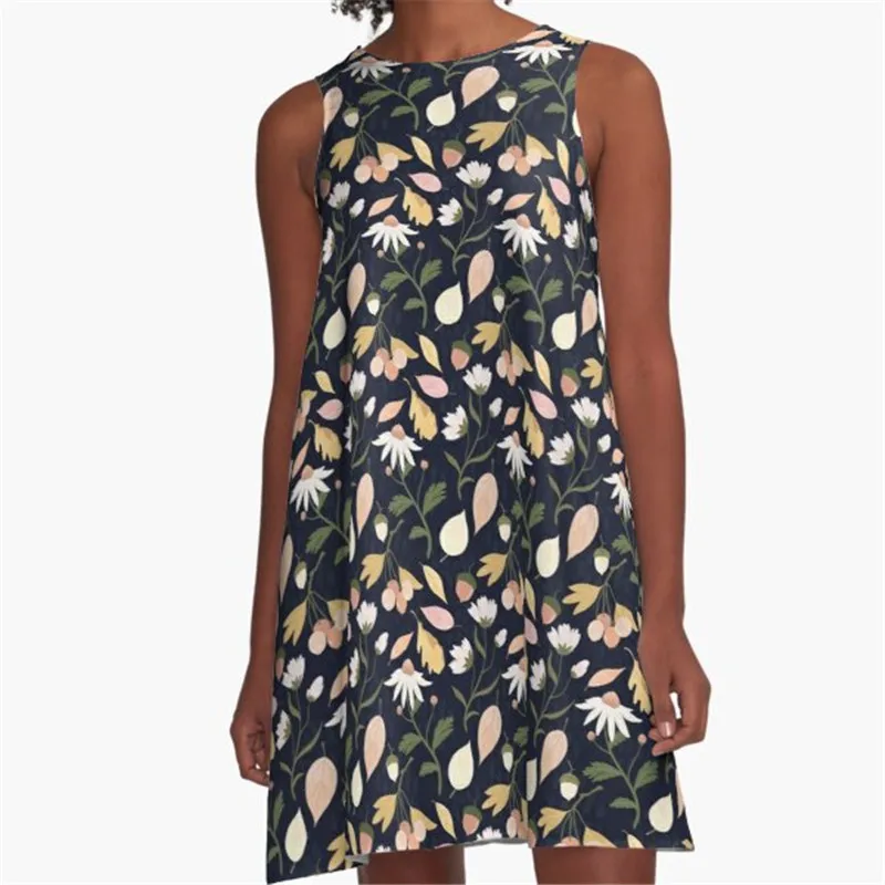 

Fashion Women summer dresses Pattern Party Printed A-Line Boho Dress for women harajuku Sexy ladies mini short beach dress