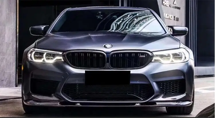 

High Quality Carbon fiber Front Lip Splitters Bumper Flaps Spoiler For BMW 5 Series F90 AN M5 2018 2019 2020 2021