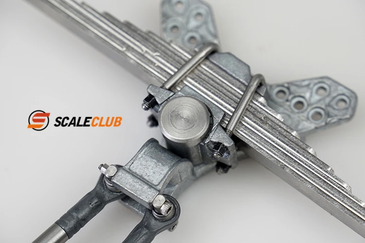 Scaleclub Tamiya 1/14 трактор грязевая головка имитация металла Двухосная задняя подвеска
