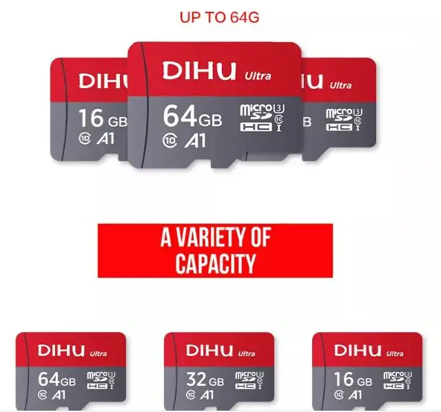 Dihe DIHU 32/64GB карта памяти, micro SD карта, tf-карта