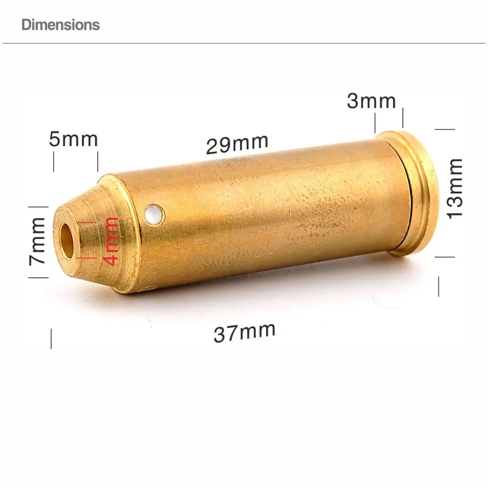 44Mag лазерный прицел тактический Красный точка Универсальный boresighter boresight