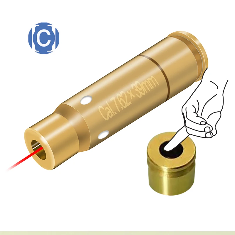 

7.62X39MM Laser Ammo,Laser Bullet, Laser Cartridge for Dry Fire training and shooting simulation