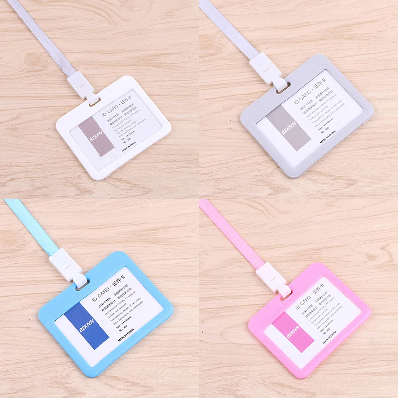 Card Sleeve Credit Card Badge Holder Lanyards Nurse Name Tag Id Badge Holder Card Holder Nurse Accessories