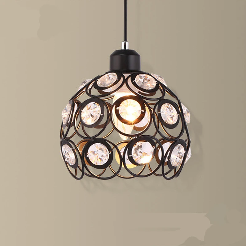 SOLLED Хрустальная в стиле модерн потолочный светильник подвесной кулон для