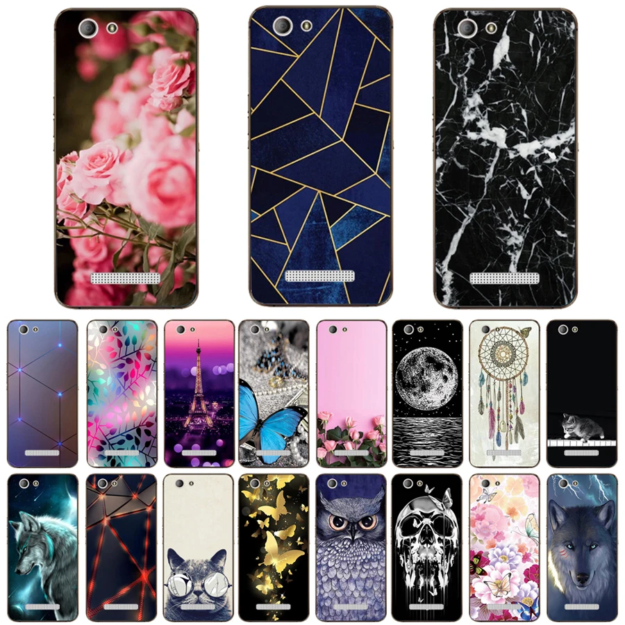 Для Highscreen Bay чехол 5 дюйма Роскошный из ТПУ и силикона s bay Phone Back Cover Funda Coque |