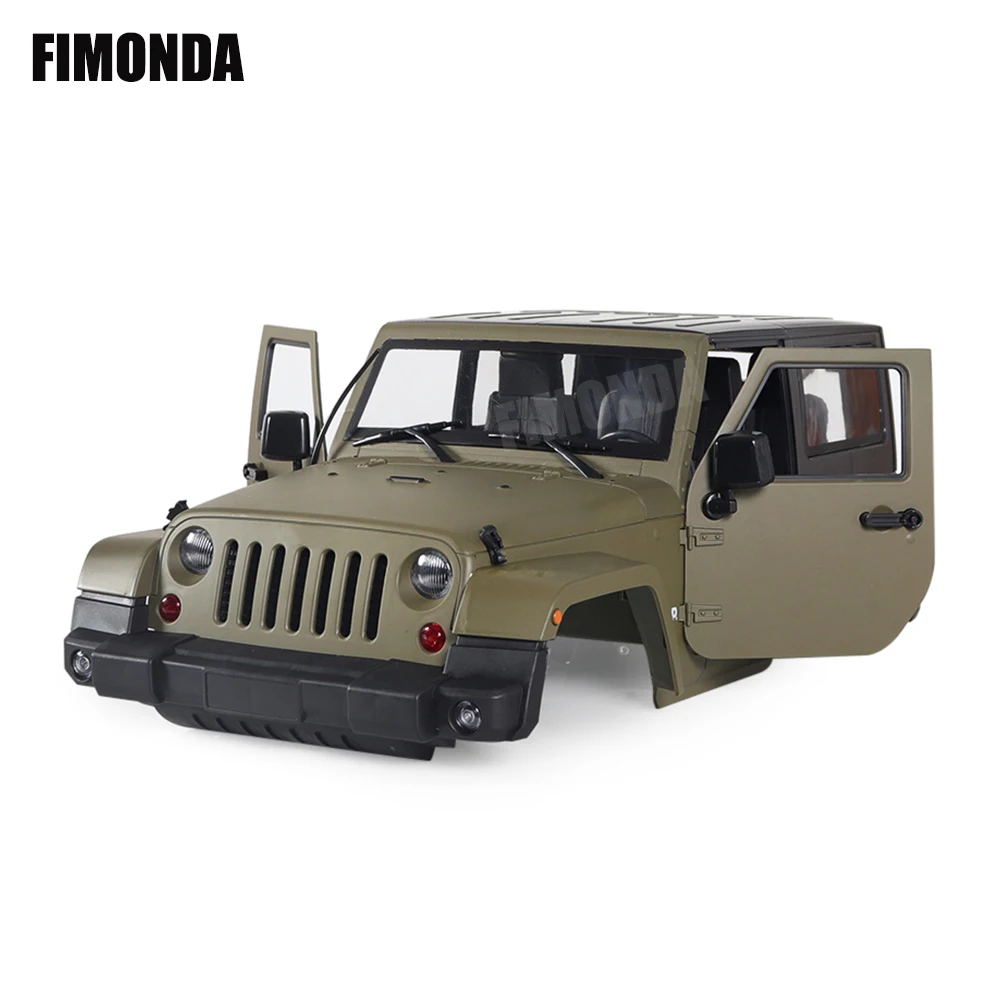 Жесткий корпус для автомобиля 1/10 RC 275 мм колесная база двухдверный Rubicon