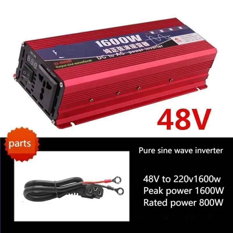 Инвертор немодулированного синусоидального сигнала от 12 В 24 48 до 220 домашний