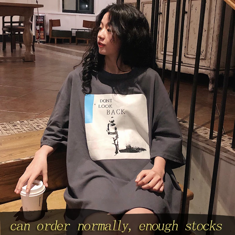 LANMREM можно отправить новинка 2020 летняя футболка с круглым воротником коротким