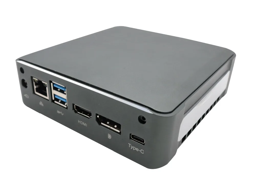 8-го поколения Intel Core i7 8565U мини-ПК четырехъядерный 4,0 ГГц 8 МБ кэш NUC компьютер Win 10 4K HTPC Intel UHD graphics 620 tv Box AC Wifi