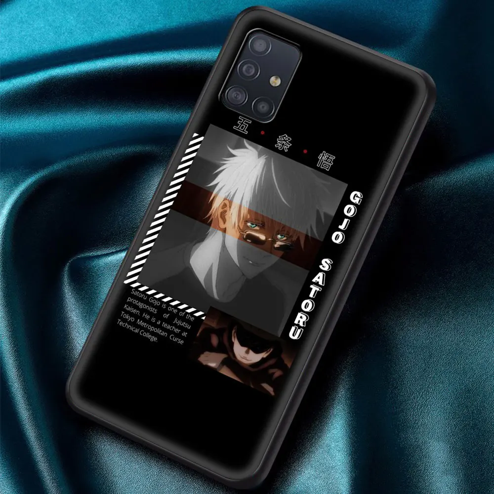 

Phone Case for Samsung Galaxy A21S EU A12 A51 A71 A31 A02S A41 A52 A72 A32 5G Soft Shockproof Cover Coque Jujutsu Kaisen