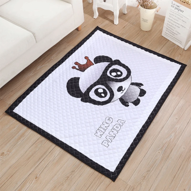 

ins European and American four seasons baby playing carpet children's home star mat square baby crawling game mat LB61304