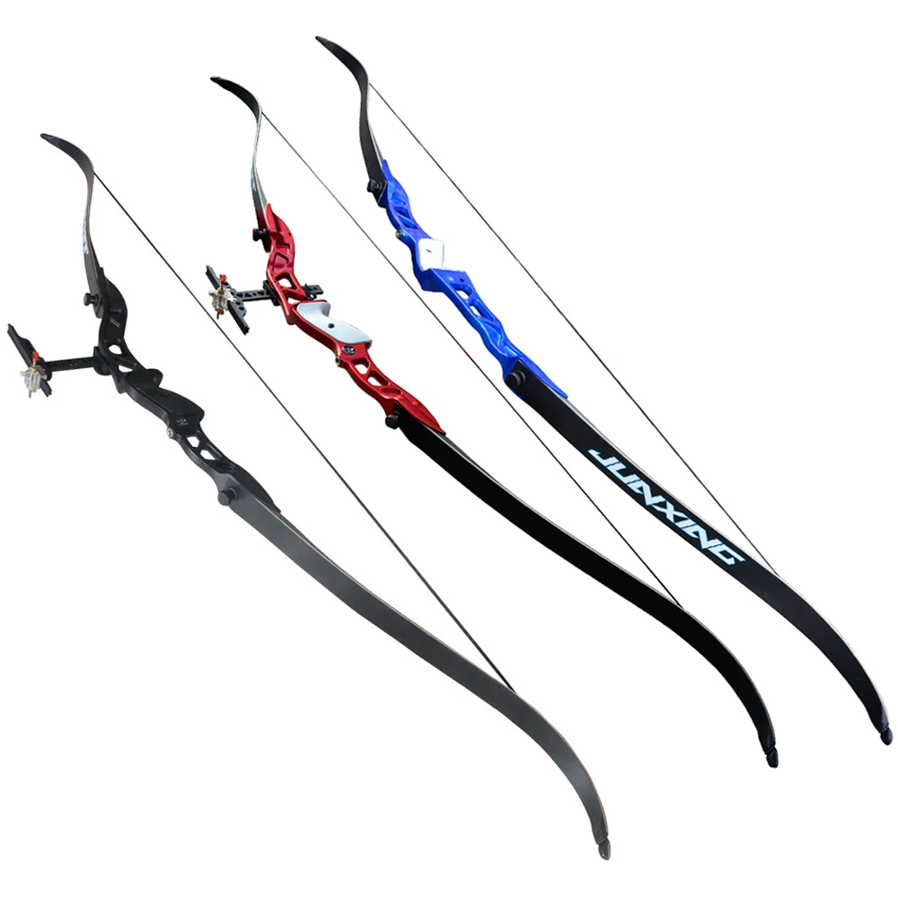

20-30lbs 64 inch Archery Recurve Takedown Bow Longbow with Bow Sight For Hunting Shooting Target Practice Games