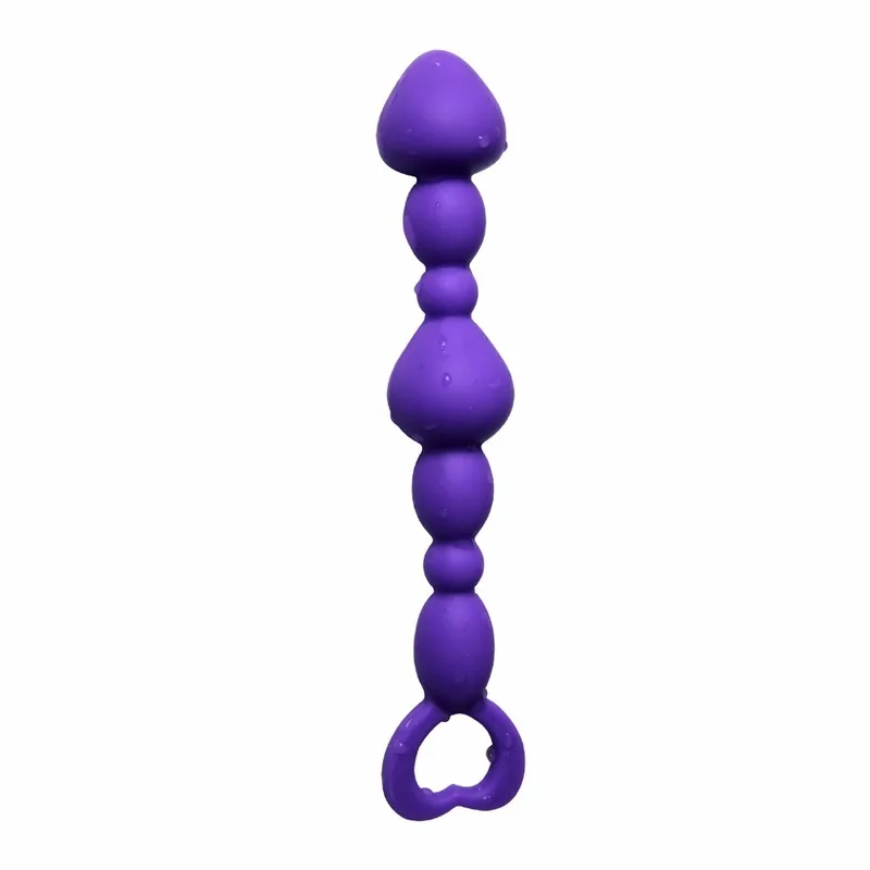 Soft Silicone Anal Beads Butt Plug Prostate Massager Vagina G Spot Clit Stimulation Erotic Adult Sex Toys For Woman Man Shop | Красота и