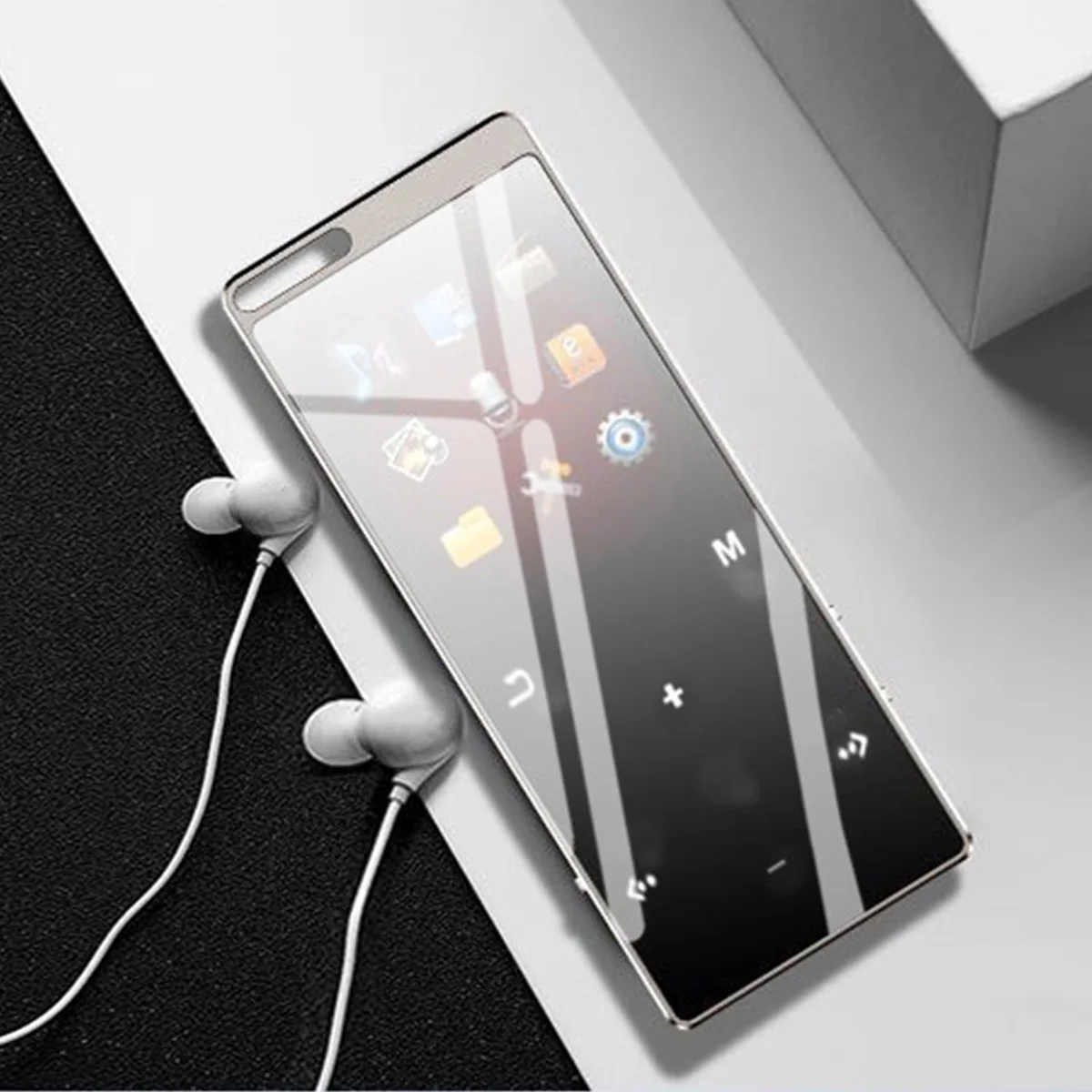 SOONHUA мини MP3 плеер Портативный BT музыкальный сенсорный экран Аудио видео плееры 16