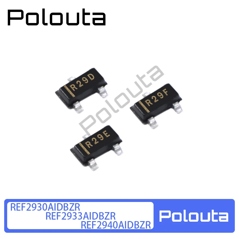 

5 Pcs Polouta REF2930AIDBZR REF2933AIDBZR REF2940AIDBZR SOT23 Voltage Acoustic Component Kit Arduino Nano Integrated Circuit
