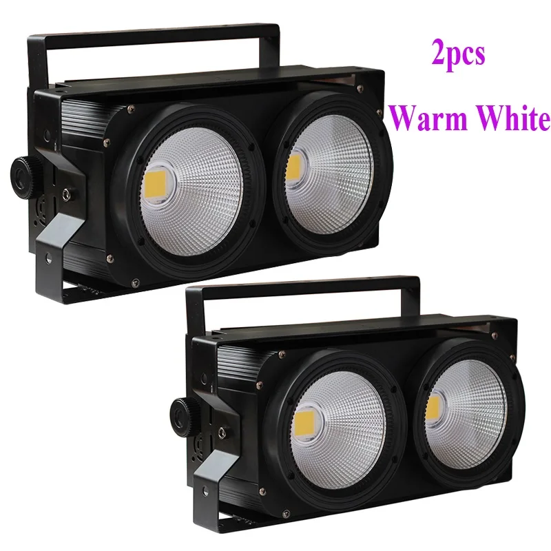 Светодиодный сценический светильник 2 шт. глаза 2x100 Вт DMX512 эффект освещения сцены
